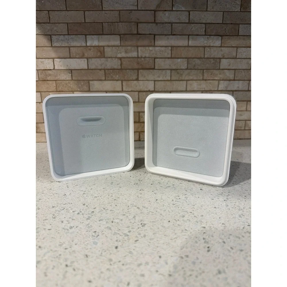 Apple Watch Box White Hard Case‎ Empty No Watch